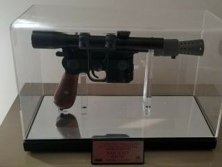 Star Wars Master Replicas Han Solo Le Of 1250 Anh A Hope Blaster 1:1 Scale