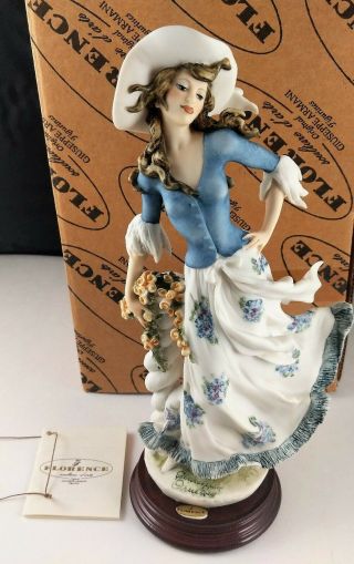 Florence By Giuseppe Armani - Lady Jane Figurine - 1996 Piece Of Year - 390 - C