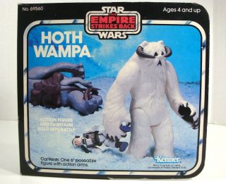 1981 Vintage Star Wars Empire Strikes Back Hoth Wampa Snow Monster