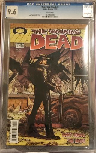 The Walking Dead 1 - Cgc 9.  6 - 1st Rick Grimes Key Zombies