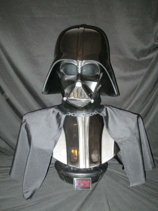 Sideshow Disney Star Wars " Darth Vader " 1:1 Life Size Bust 2010 Release Rare