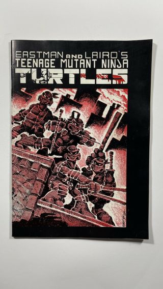Teenage Mutant Ninja Turtles 1 2nd Print 1984 Mirage Studios Eastman & Laird