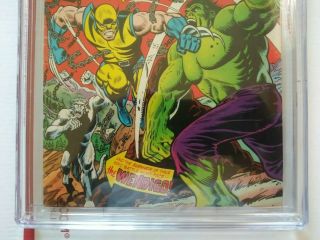 The Incredible Hulk 181 cgc 6.  5.  Case. 3