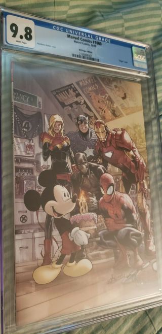Marvel Comics 1000 D23 Variant Cgc 9.  8 1st Disney/mickey On Marvel Cover Hot