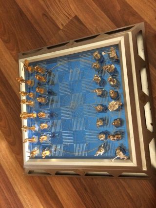Star Trek - Franklin 25th Anniversary Chess Set - With Order Form