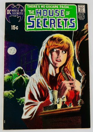 House Of Secrets 92 First Appearance Swamp Thing 1st App High Mid Higher Grade