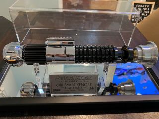 Star Wars Master Replicas Obi - Wan Kenobi As First Built Lightsaber 276/500 3