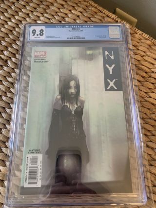 Nyx 3 Cgc 9.  8 White Pages First Appearance Of Laura Kinney X - 23