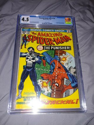 The Spider - Man 129 Cgc 4.  5 1st Appearance Of Punisher - 1st Print
