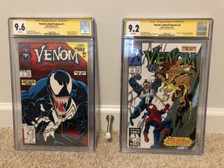 Venom Lethal Protector 1 & 4 Cgc Ss Tom Hardy