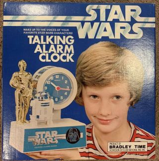 Star Wars Talking Alarm Clock (brand New/in Orig.  Box)