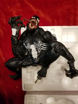 Sideshow Collectibles Venom Comiquette Statue Symbiote Spiderman Carnage Hot Xm