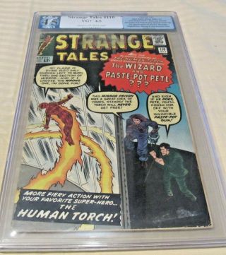 Strange Tales 110 (1st Appearance Of Dr.  Strange) 1963 Graded 4.  5 Huge Mega Key