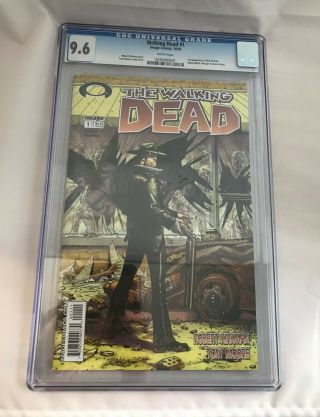 The Walking Dead 1 (oct 2003,  Image) Cgc 9.  6 White Letters 1st Print