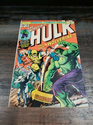 Incredible Hulk 181 Vol 1 1st App Wolverine With Mvs