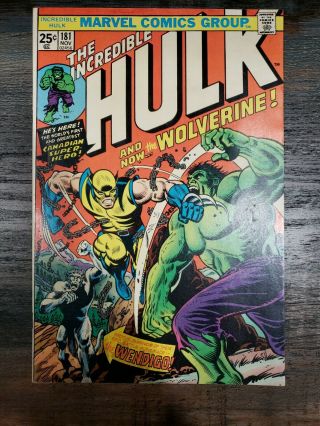 Incredible Hulk 181 Vol 1 1st App Wolverine with MVS 3