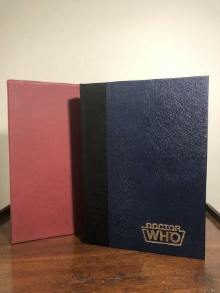 Doctor Who - A Celebration (leather - Bound) Signed By Several Cast Members