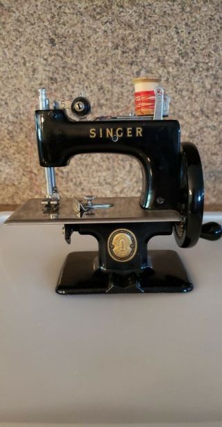 Antique Singer Sewhandy Miniature Sewing Machine Decor