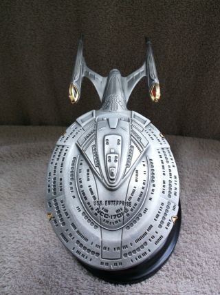 Star Trek The Franklin Mint: Uss Enterprise Ncc 1701 - E