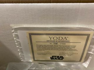Star Wars Life - Size Yoda By Illusive Concepts - Wrapping Never Opened