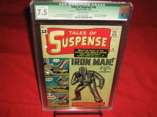 Tales Of Suspense 39 Cgc 7.  5 (qualified) Off - White Pages Perfectly Centered