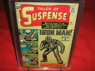 TALES OF SUSPENSE 39 CGC 7.  5 (QUALIFIED) OFF - WHITE PAGES PERFECTLY CENTERED 2
