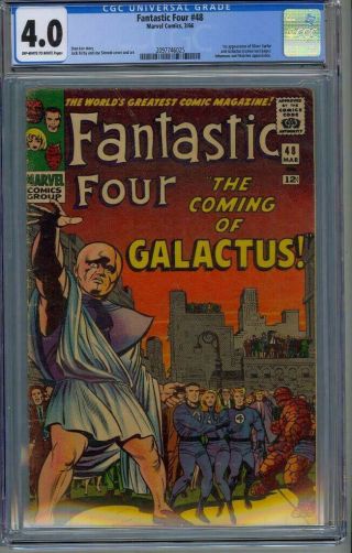 Fantastic Four 48 1st Galactus,  Silver Surfer