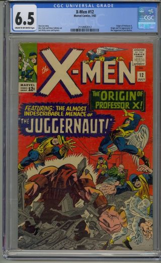 X - Men 12 Cgc 6.  5 1st Juggernaut