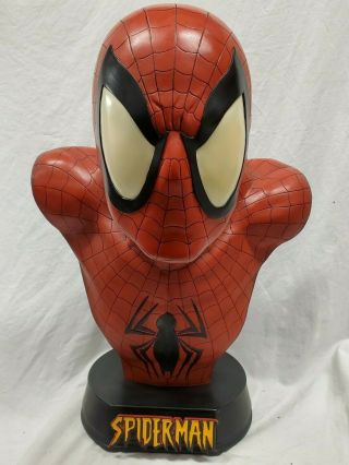 Sideshow Spider - Man Life Size 1:1 Scale Bust Statue Carnage Avengers Hulk Venom