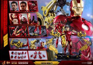 Iron Man Mark Iv With Suit - Up Gantry (, In Package)