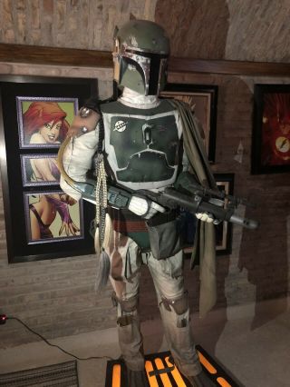 Sideshow Star Wars Boba Fett Life Size Limited Edition 400301 Statue