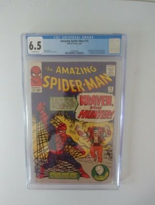 Spider - Man 15 Cgc 6.  5