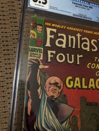 Fantastic Four 48 CGC 6.  5 First Silver Surfer/Galactus 3