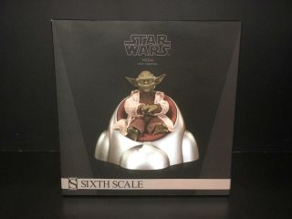 Yoda Jedi Master Sideshow Star Wars 1/6 Scale Figure Mib