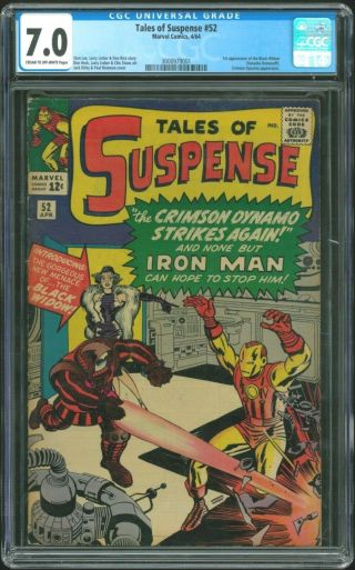 Tales Of Suspense 52 - Cgc 7.  0 (first Appearance Of Black Widow)
