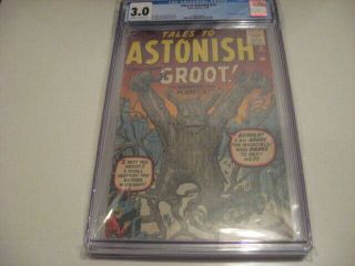 10 Cents 1960 Tales To Astonish 13 1st Appearance Of Groot Kirby Ditko Cover
