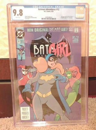 Dc Comics Batman Adventures 12 1993 1st Appearance Harley Quinn Cgc 9.  8