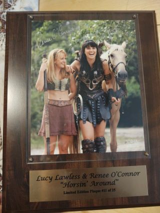 Xena Warrior Princess Limited Edition Plaque 11 Of 25 Lawless And O 
