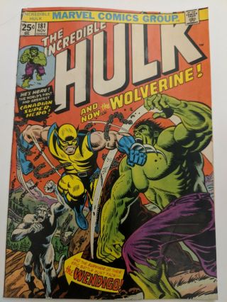 Incredible Hulk 181 First Full Appearance Wolverine,  " Restoration " See Details