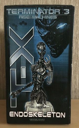 Rare Terminator 3 Endoskeleton T - X Bust Gentle Giant Statue 2010 of 6000 3