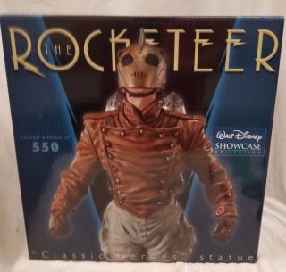 Electric Tiki Disney The Rocketeer Classic Heroes Statue Sideshow Maquette