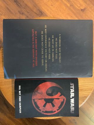 Star Wars SDCC exclusive Thrawn Treason signed by Timothy Zahn 2