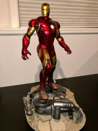 Sideshow Collectibles Iron Man Mark 3 Maquette Collector Edition