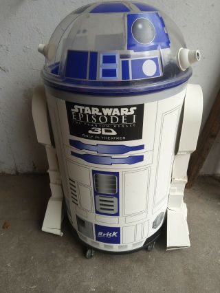 Star Wars Phantom Menace 1 /1 Life Size R2 - D2 Cooler Rare