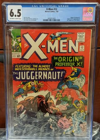 X - Men 12 Cgc 6.  5 1st Juggernaut