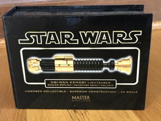 Star Wars Master Replicas Obi - Wan Kenobi Lightsaber.  45 Scale Sw - 304 Anh Gold