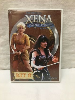 The Official Xena Warrior Princess Fan Club Kit 8 Dvd & Photos Lucy Lawless