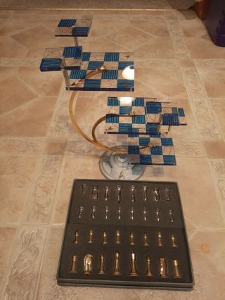 1994 Star Trek Tridimensional Chess Set By Franklin
