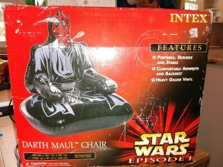 Darth Maul Star Wars Episode 1 Intex Inflatable Chair - In The Box
