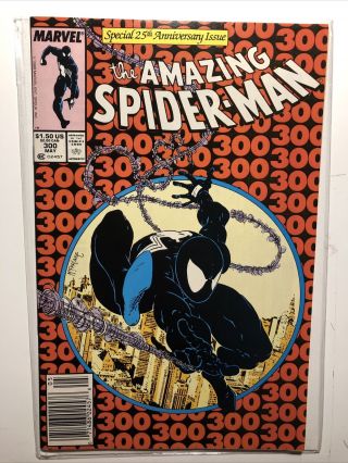 The Spider - Man 300 Newsstand (may 1988,  Marvel).